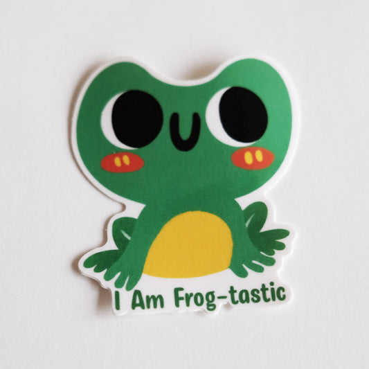 Frogtastic Sticker